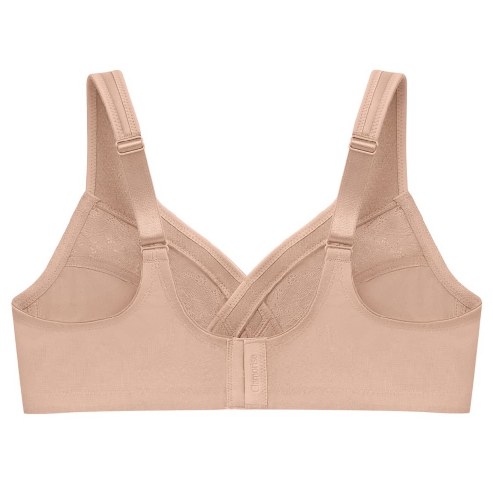 Glamorise MagicLift Wire-Free Minimizer Bra - Picture 5 of 14